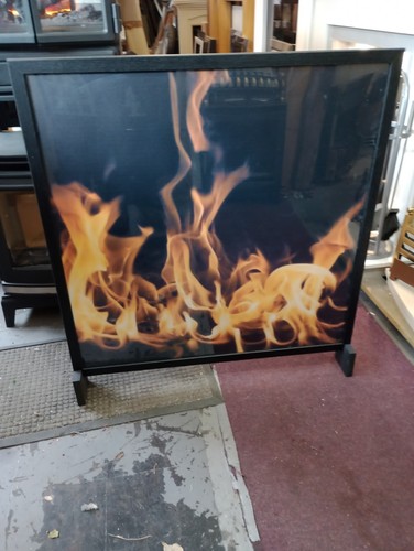Fire screen large decorative - fire,