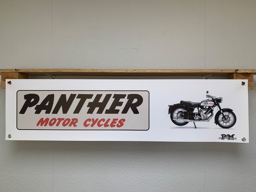 Panther motorcycle banner - motorcycle,