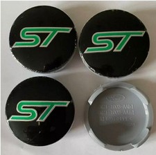 4x ST FORD Wheel Centre Caps