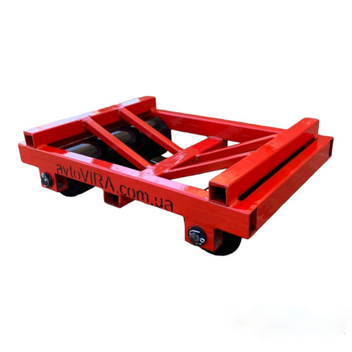 Reinforced trolley for rolling