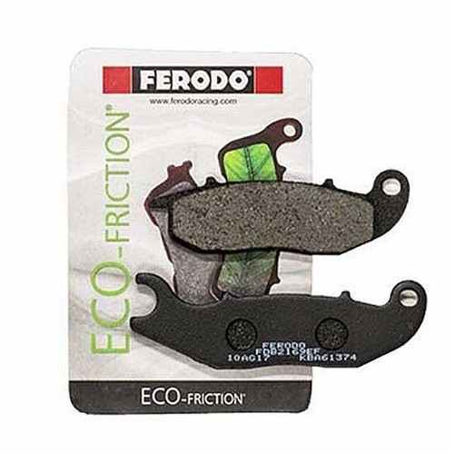 Pair brake pads front honda - brake,