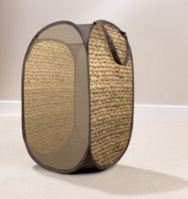 Country Club Hyacinth Design Pop Up Room Tidy Laundry Baskets