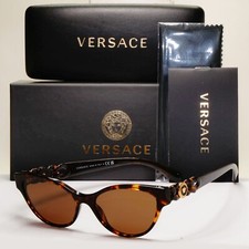 Versace Sunglasses Brown Gold