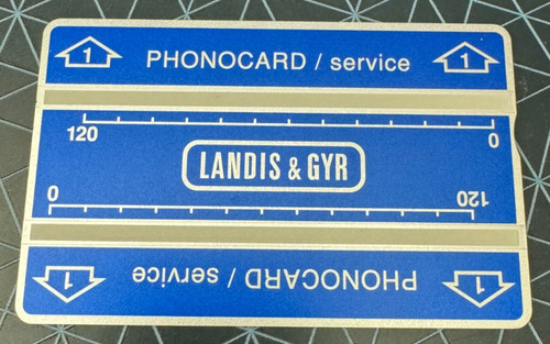 Landis gyr service - service, phonocard