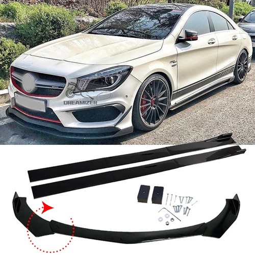 Front bumper lip spoiler - front,