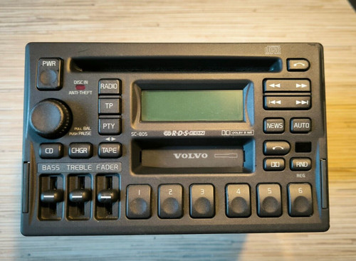 Volvo radio cassette player - radio, cd