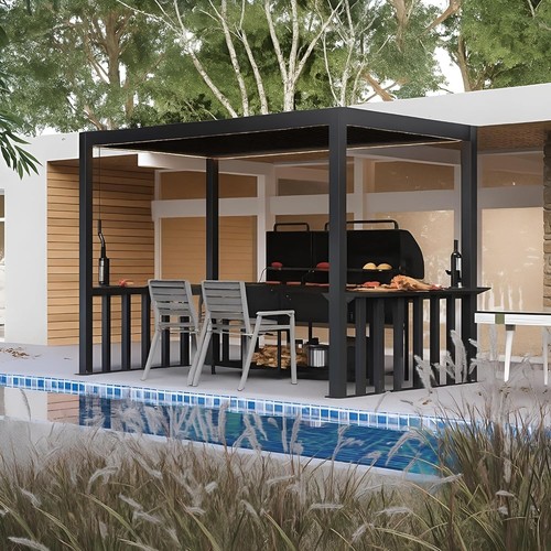 Primrose louvered pergolas - louvered,