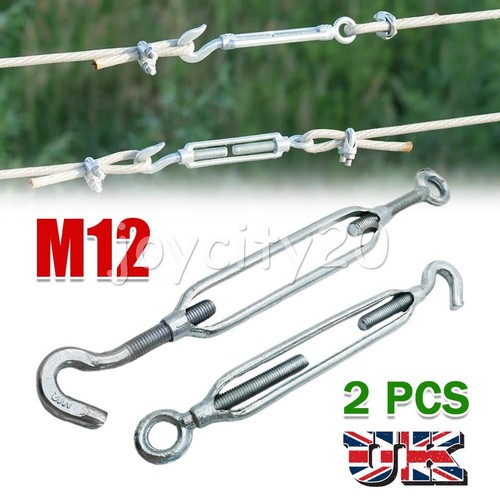 M12 turnbuckle wire - 2x,