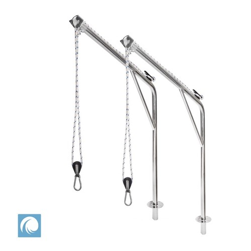 Stainless steel boat davits - stainless,