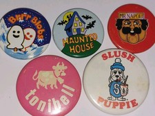 1970s Badges Icecream Tonibell