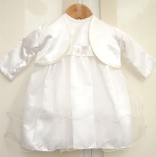 Baby Girls Tulle Dress Ivory 2