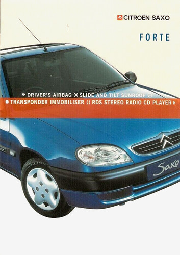 Citroen saxo forte - citroen,
