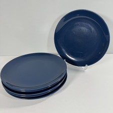 Ikea Blue Dinner Plates glossy