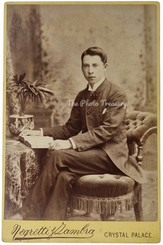 Cabinet card negretti zambra - cabinet, &