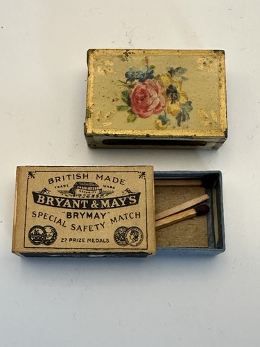 Vintage floral sliding match - floral,