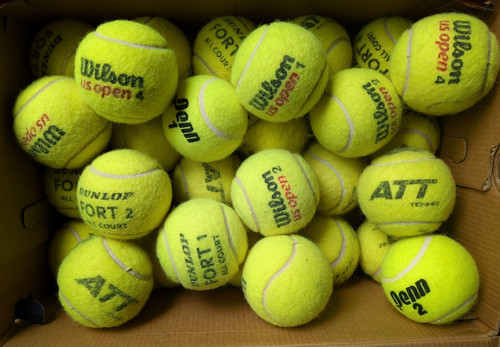 Vgc branded tennis balls - branded,
