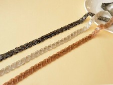 Beaded Headband Chain Bridal