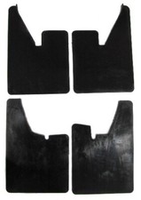 Escort Mk1 Moulded Mudflap Set GRAVEL / FOREST Shaped Mud Flaps 4 Piece - Black