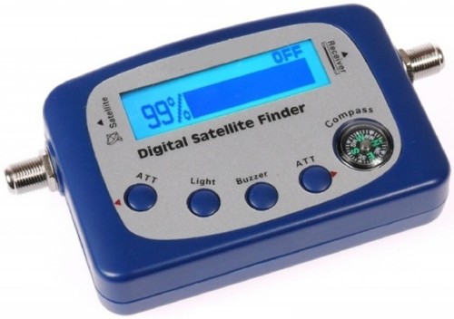 Digital satellite signal meter - digital,