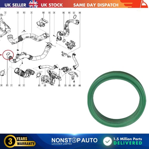Turbo hose pipe gasket for - hose,