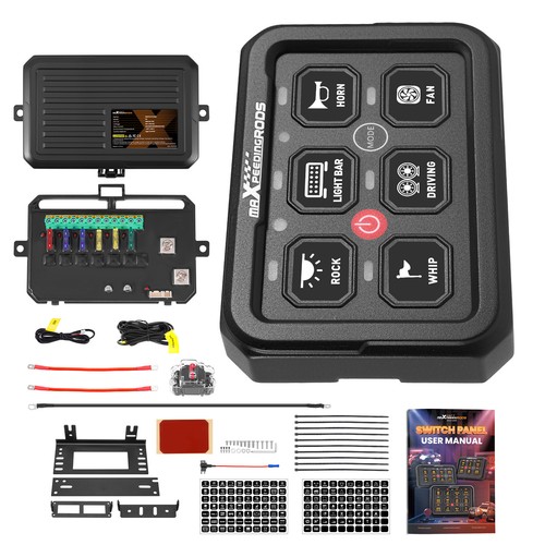 12v gang switch panel - gang,
