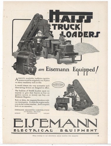 1927 eisemann magneto nyc - eisemann,