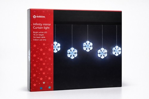 Dobbies snowflake infinity - snowflake,