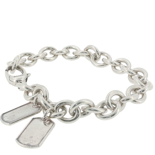 Authentic gucci dog tag charm - gucci,