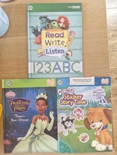 Leap Frog Leap Reader Tag Disney Books X3 