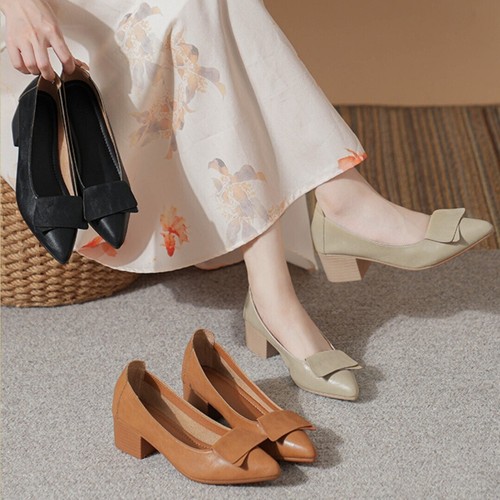 Office chunky pointed - pointed, low