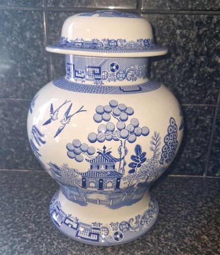 Spode blue and white - and,