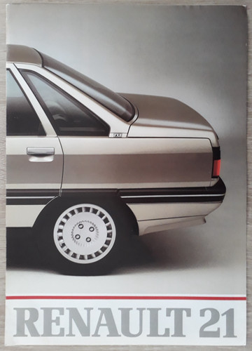 Renault saloon range - renault, 21