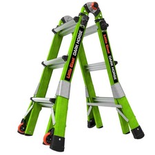 LITTLE GIANT  Fiberglass Articulated Extendable Ladder 803J09