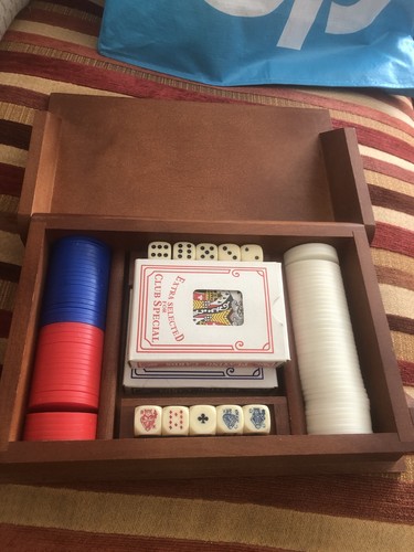 Vintage poker set rare - vintage, “rare”