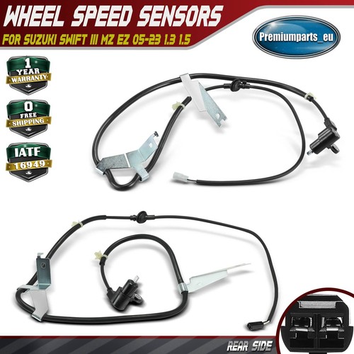Abs wheel speed - 2x, rear