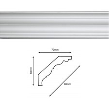 Coving / Cornice White Plain
