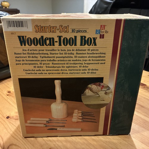 Wooden carving tools piece - wooden, 10