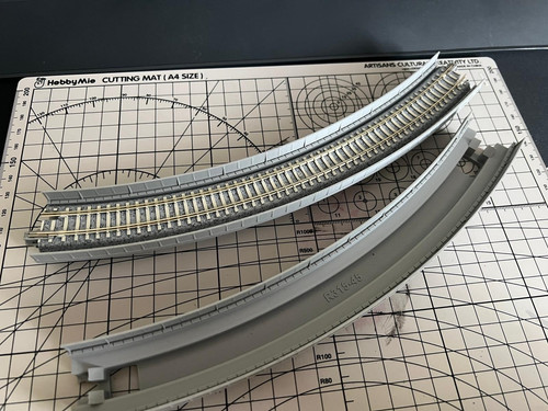 Kato gauge track - track, viaduct