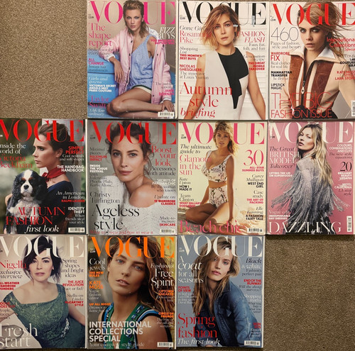 Vogue british magazine - british,