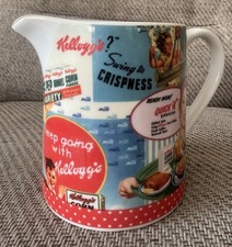 Kelloggs Portmeirion 2012 Vintage Design Advertising Ceramic Large Jug Pitcher 