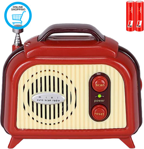 Vintage mini radio - mini, fm