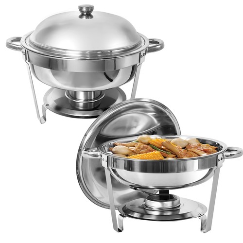 Round chafing dish pack - round,
