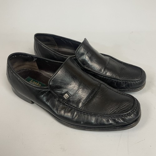 Loake modena loafers black - loake,