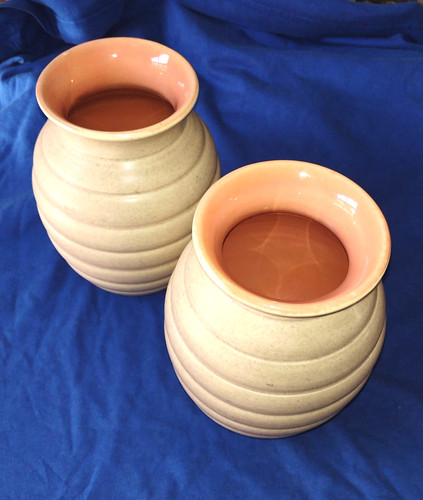 Denby langley pair art deco - pair,