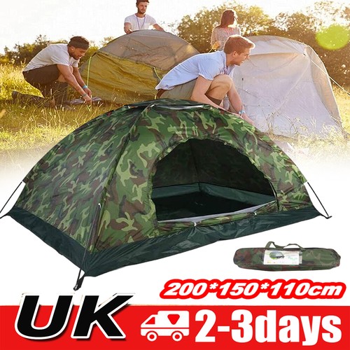 Person outdoor camping - uk,