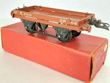 O Gauge HORNBY TRAINS B.R. Low Sided Wagon / Flat Truck - Superb Boxed Example