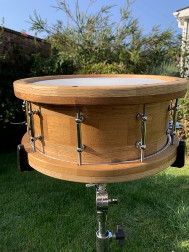 Handmade snare drum 10 - 14”,