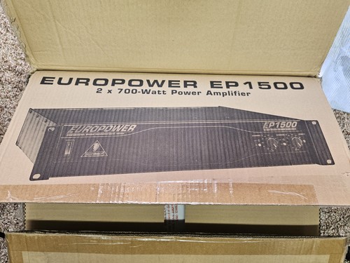 The behringer europower ep1500 - europower,
