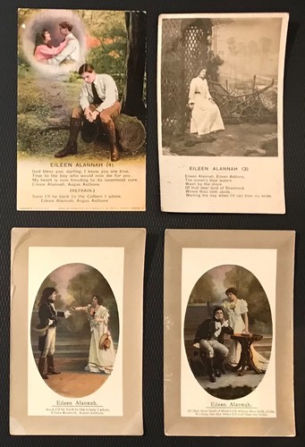 Irish life postcards - irish, eileen