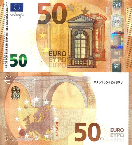 European union euros - eu, 50